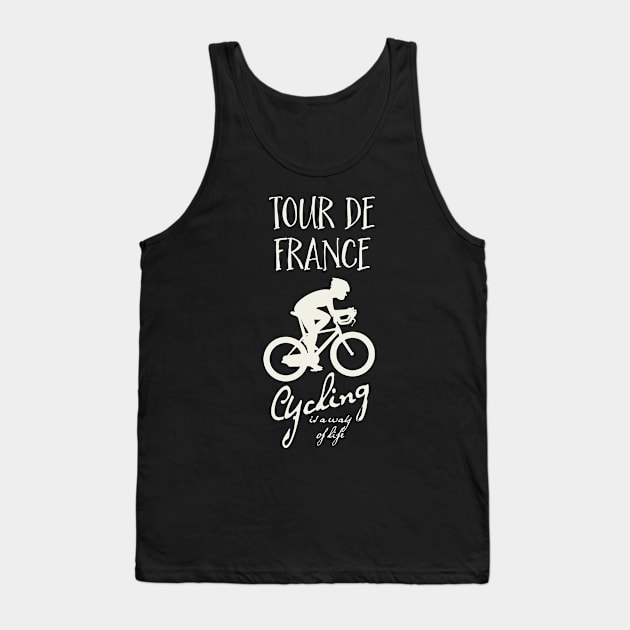 ✪ Tour de France ✪ Cycling is a way of life for the racing sports fans Tank Top by Naumovski